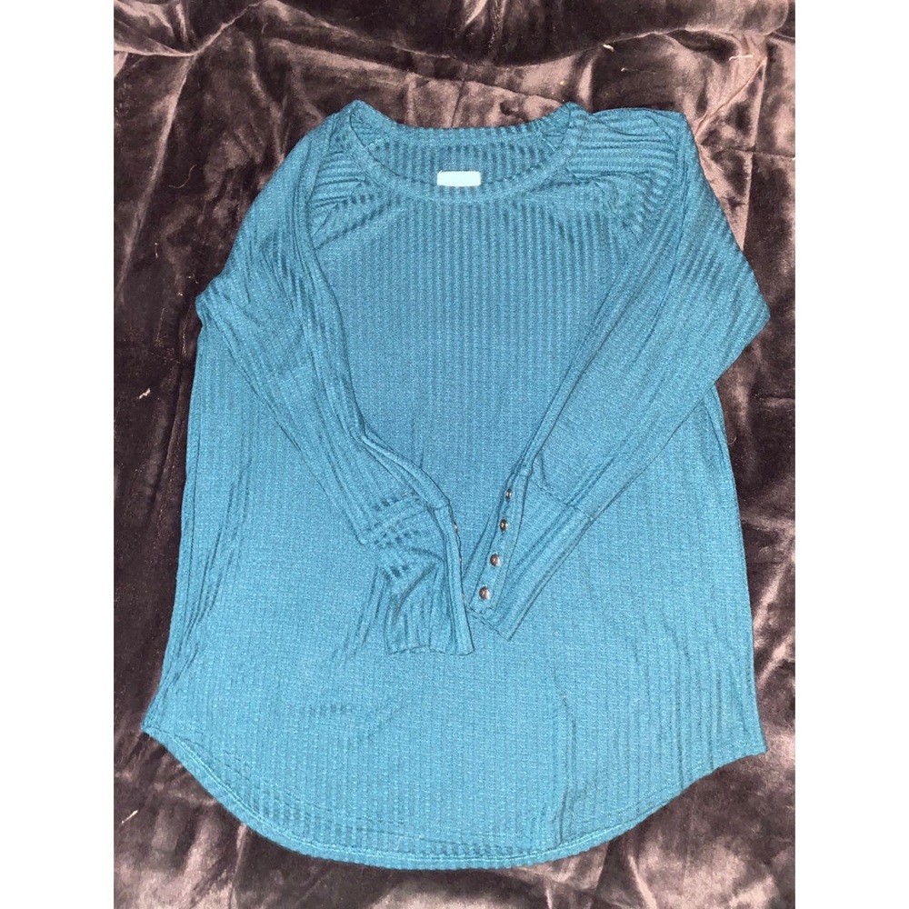 Turquoise sweater